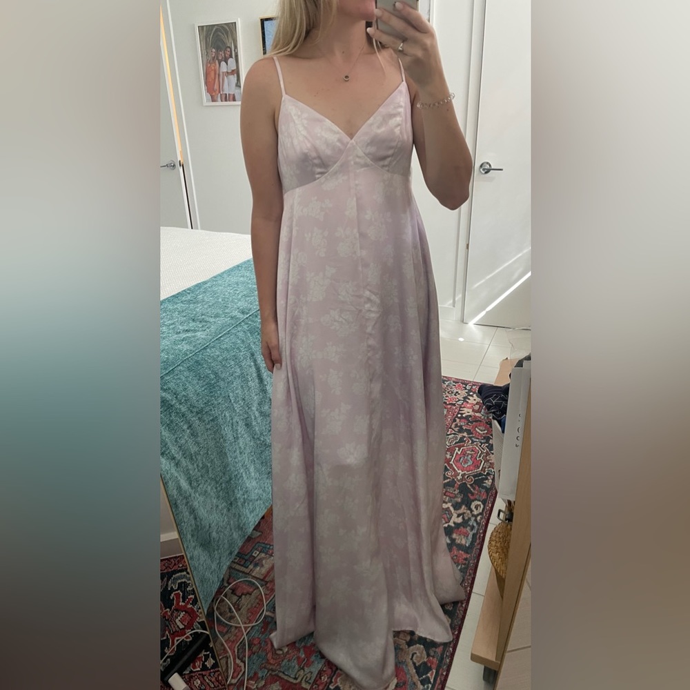 Bellevue The Label Silky Floral Dress